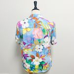 Jams World Vintage Luau Short Sleeve Button Shirt Maxi Dress Set Small Medium Photo 10