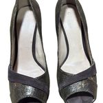 Guess ISILA Green Bronze Leather Suede Sexy Stiletto Heel Size 8 W\Box Photo 0