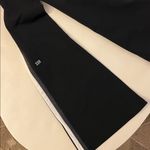 Splits59  Raquel High Waist Flared Leggings Black White Gray Stripe M 30" $134 Photo 5