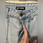 Hot Topic  Baggy Cargo Pocket High Rise Jogger Jeans Size 1 Photo 1