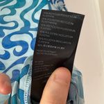 Urban Outfitters MIAOU x UO Exclusive Blue Swirl Print Mesh Top Size Medium Photo 7