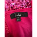 Lulus NWOT  Dazzling Vibe Magenta Pink Velvet Sequin Mini Bodycon Dress Size XS Photo 6