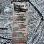 Gymshark x Nikki Blackketter Twist Back Tank Top Size Medium High Neck Gray Mesh Photo 5