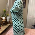 Polkadotted dress Blue Size M Photo 2