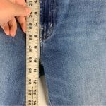 Edwin women's size 29 denim jeans raw hem crop straight leg usa Blue Photo 8