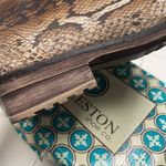 Charleston Shoe Co Liberty Python Boot Size 6 Pull On Brown Photo 2