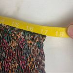 World Market women's small medium maxi dress printed boho multi color prairie Red Photo 7