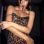 Rat & Boa  Floral Sheer Mini Dress Photo 2