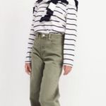 Old Navy Olive Curve High Waisted Jeans Photo 3