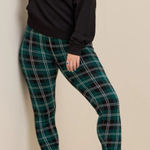 Cato  Full Length Liquid Leggings Plaid Women's Size 18 20 Photo 0
