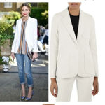 525 America  Born in Brooklyn womens Blazer Jacket chalk NWT Size Small Photo 9