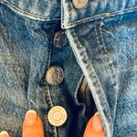 Gap  High Rise Jean Shorts Denim Raw Hem Distressed 8 Photo 2