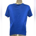 Karen Scott  Electric Blue‎ Short Sleeve Cotton Short Sleeve Shirt Women’s Medium Photo 1