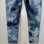 Soft Surroundings Have To Have Leggings Blue Impression Print Women’s Small S Photo 2