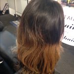 100% #Human #hair Wig Silky Ombré REAL HAIR WIG Photo 2