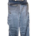 ZARA  women’s light blue Cargo Pants Photo 3