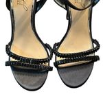 Badgley Mischka  Jewel Gallant Platform Black Sandal(Size 5) Photo 6