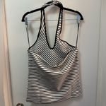 Anthropologie NWT  Maeve Twist Front Halter Top Photo 1