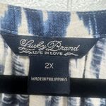 Lucky Brand Womens Top 2X Cotton Modal Breathable Comfort Relaxed Lightweight Photo 1