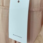 Lovers + Friends Lovers Friends NWT Bali Kimono Maxi Dress Pink Satin Ruffles Belt ~ Size M Photo 7