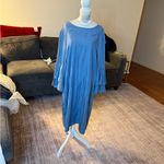 BeachLunchLounge  Blue Long Sleeve Dress Photo 1