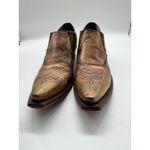 FREEBIRD Wyoming Leather Western Ankle Booties Bronze Distressed Women’s 10 Brown Photo 2