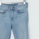 Rag and Bone  High‎ Rise Capri Raw Hem Denim Jeans Womens Size 24 Photo 1
