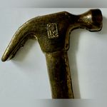 Vintage Atlas 12K GP chain with mini claw hammer marked GKC Gold Photo 5