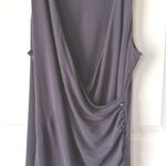 Ann Taylor Ann Taylor Purple Wrap Blouse Large Shirt Top Button L Work Office Womens L Photo 0