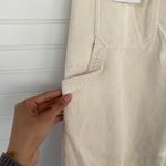 Forever 21 Cream Corduroy Wide Leg Pants Size S NWT Photo 2