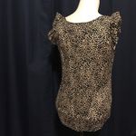 Jack Wills  navy and white butterfly 🦋 printed top Photo 5