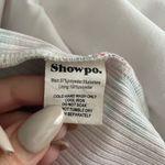 Showpo.‎ Floral Ribbed Mini Tennis Dress Pink Green Tropical Size 8 Lined Photo 3