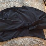 All Things Golden Cropped Black Crewneck Size XS Photo 2