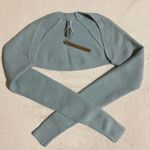 SKIMS  Denim Cozy Knit Shrug XS Photo 0