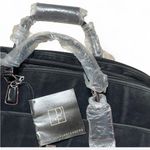 Diane Von Furstenberg  Garment Bag luggage in Black pink NWT large suede canvas Photo 2