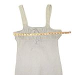 Sage  COLLECTIVE Womens Smocked Ruffle Mini Dress Light Blue Pleated Size 14 -NWT Photo 8