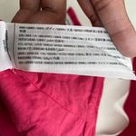 Abercrombie & Fitch Linen Cotton Ruched Crop Tank Top Pink Sleeveless Size XL Photo 6