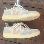 VEJA Suede V 10 Rainbow Colorway Sneaker Size Women's 9 Photo 6