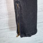 L.A. Blues Vintage black high waisted jeans stretchy, 30"X28" Photo 12