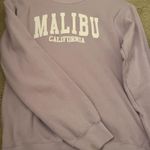 Women’s purple Malibu California sweatshirt size S Photo 0