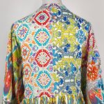Johnny Was NWOT  Mixi Short Kaftan Fish Kimono Multicolor Dress Size S/M Photo 5