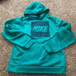Nike  Hoodies Logo Sweatshirt Teal Photo 0