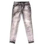 Judy Blue  Black Acid Wash Skinny Fit Jeans Photo 2
