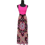 Midnight sky Hot Pink Smocked Crop Tank Top Size Small Photo 7