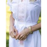 Julia Amory Mini Casablanca Dress Ballet‎ Pink Size XS NWT $298 No Belt!! White Photo 15