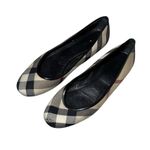 Burberry  Nova Check Round Toe Ballet Flats Photo 0