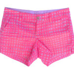 Lilly Pulitzer Lily Pulitzer Pink Callahan 5” inseam gingham shorts size 8 Hot Pink 100% Cotton Photo 0