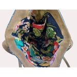 Noonday Collection Women's Beige Suede Crossbody Bag SKU 6146 Photo 2