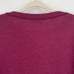 LonoLaKa Womens Maroon Long Lace Sleeves Crew Neck Feminine Vacation Blouse Lrg Purple Size 00 Photo 3