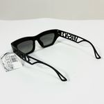 Versace  53mm Irregular Sunglasses VE4432U Black NEW Photo 2